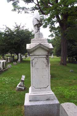 Alfred Stevens and Rhoda tombstone