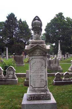 Thomas Stevens tombstone