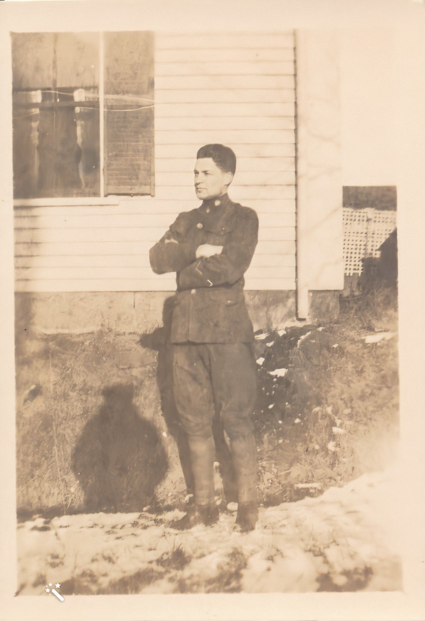 Philip in his uniform