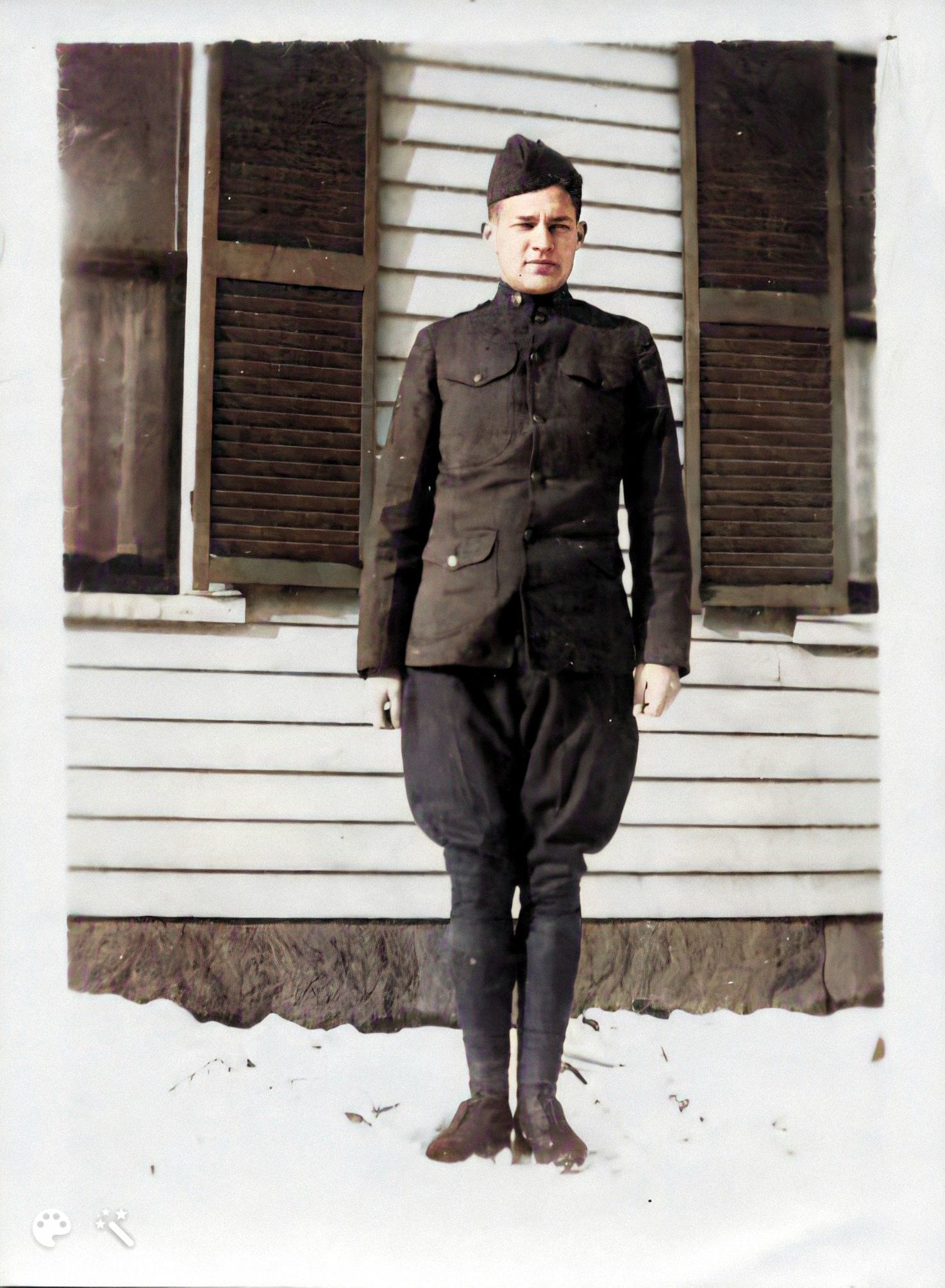 Philip in his uniform