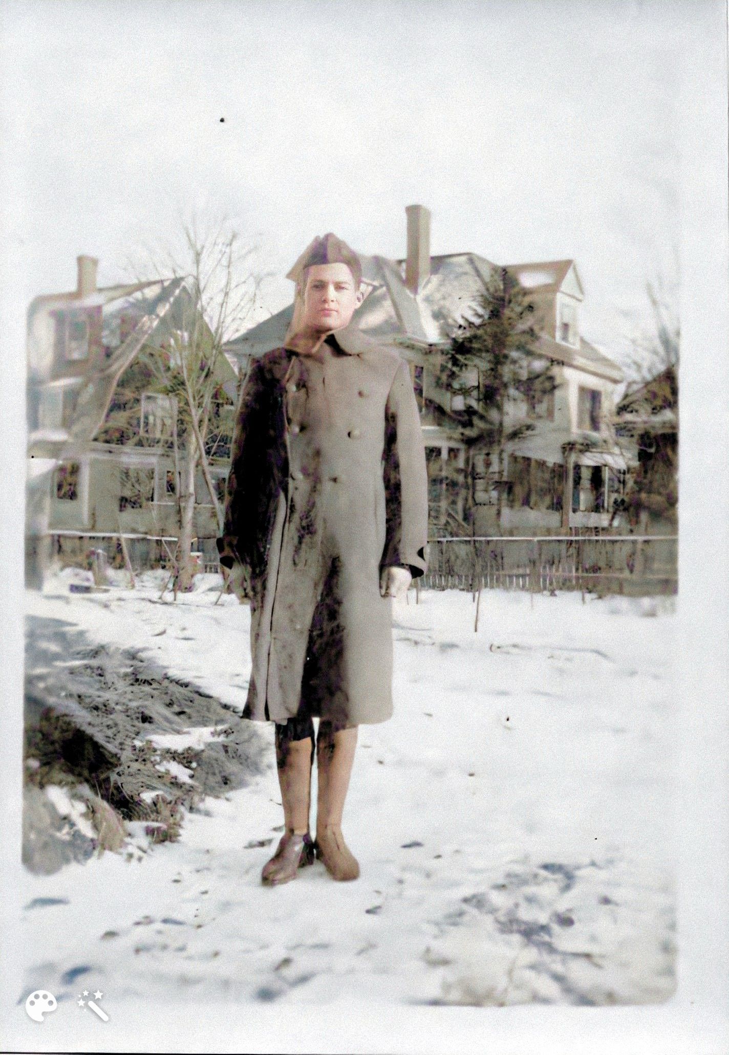 Philip in his uniform